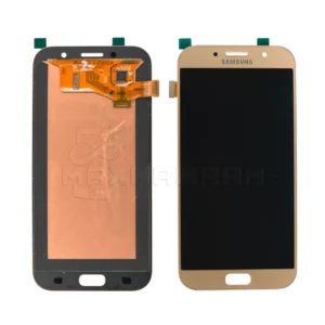 تاچ ال سی دی گوشی سامسونگ SAMSUNG A720 (A7 2017) گلس تعویض طلایی